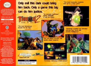 Turok 2 - Seeds of Evil (USA) (Demo) (Kiosk) box cover back